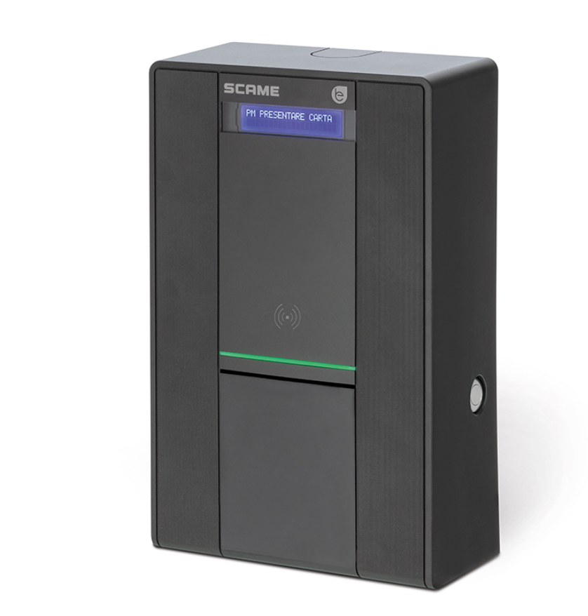 Stazione di ricarica wallbox Scame Pro 3P+N+T 32A 22kW antracite - 205.W85-D 01