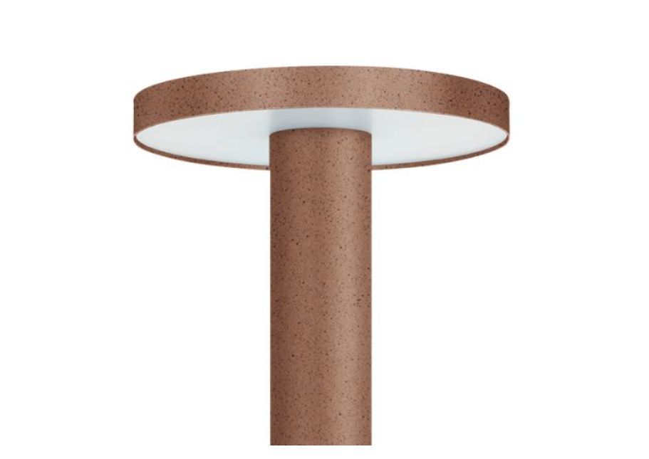 Lampada led per palo Lombardo Line 220 Zero 11W 3000K corten - LL1131153 01