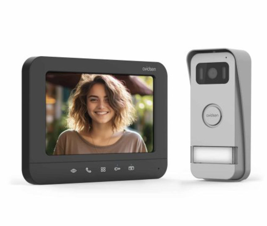 Videocitofono a colori Avidsen Prima 2 fili doppio comando - 112300 01