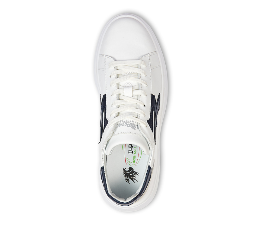 Scarpa sneaker bassa U Group Blair taglia 39 bianco blu beige - UB20079/39 02