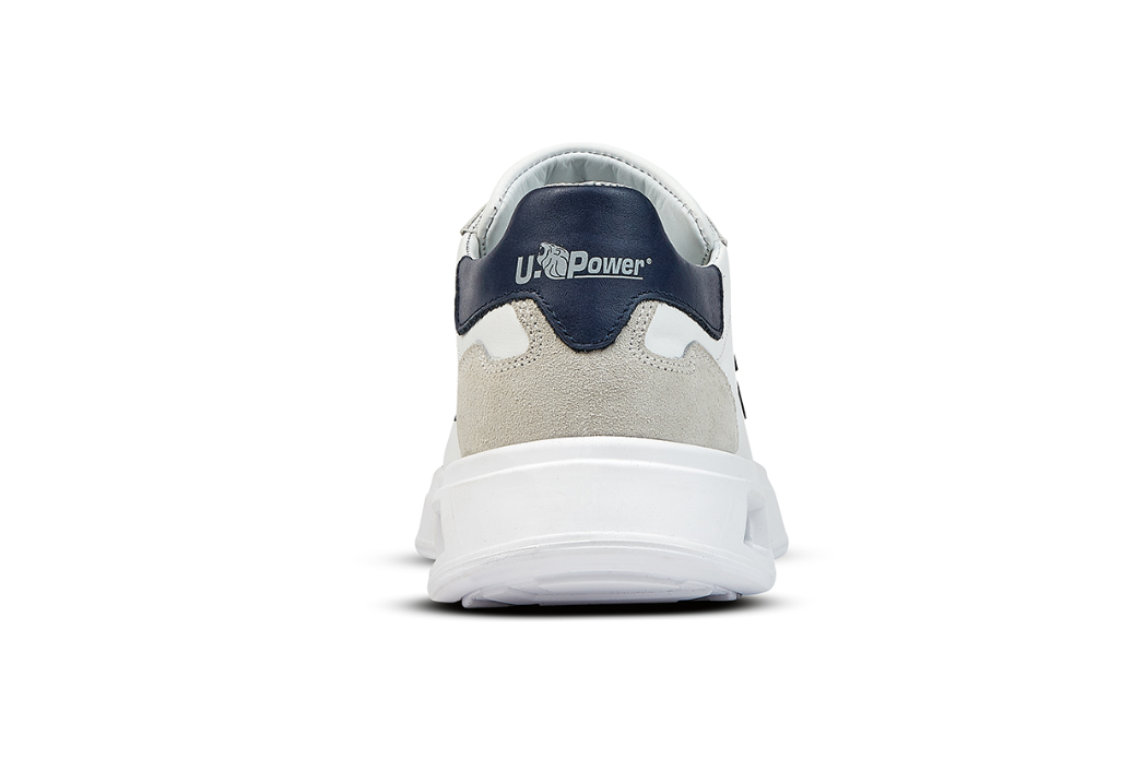 Scarpa sneaker bassa U Group Blair taglia 40 bianco blu beige - UB20079/40 04