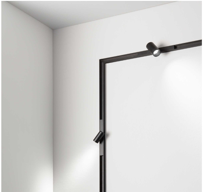 Proiettore a binario led dimmerabile Ideal Lux Stick track single 3W 3000K nero - 329505 05