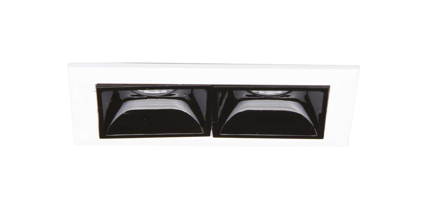 Proiettore led a incasso Ideal Lux Lika Fi Trim 6W 3000K bianco - 206196 01