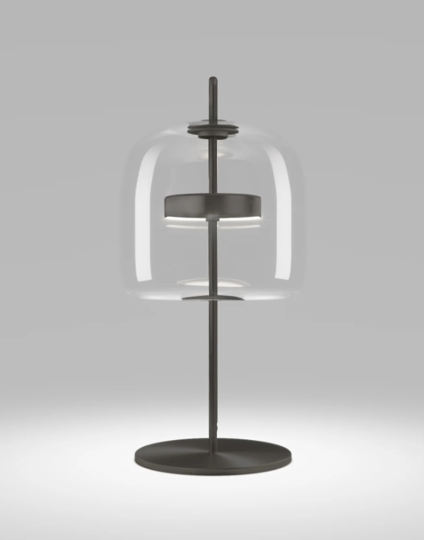 Lampada da tavolo led Vetreria Vistosi Jube 13W 2700K nero JUBELT000P15NEOCRTRL241CE - 2020200405366 01