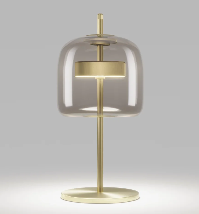 Lampada da tavolo led Vetreria Vistosi Jube 13W 2700K oro JUBELT000S16OS-FUTRL241CE - 2020200377106 02