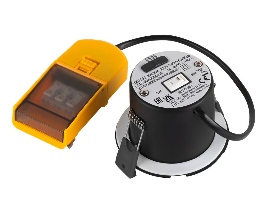 Faretto led mobile ad incasso SLV Universal Downlight Move Phase 5/8W 2700/3000/4000/6500K - 1007090 01