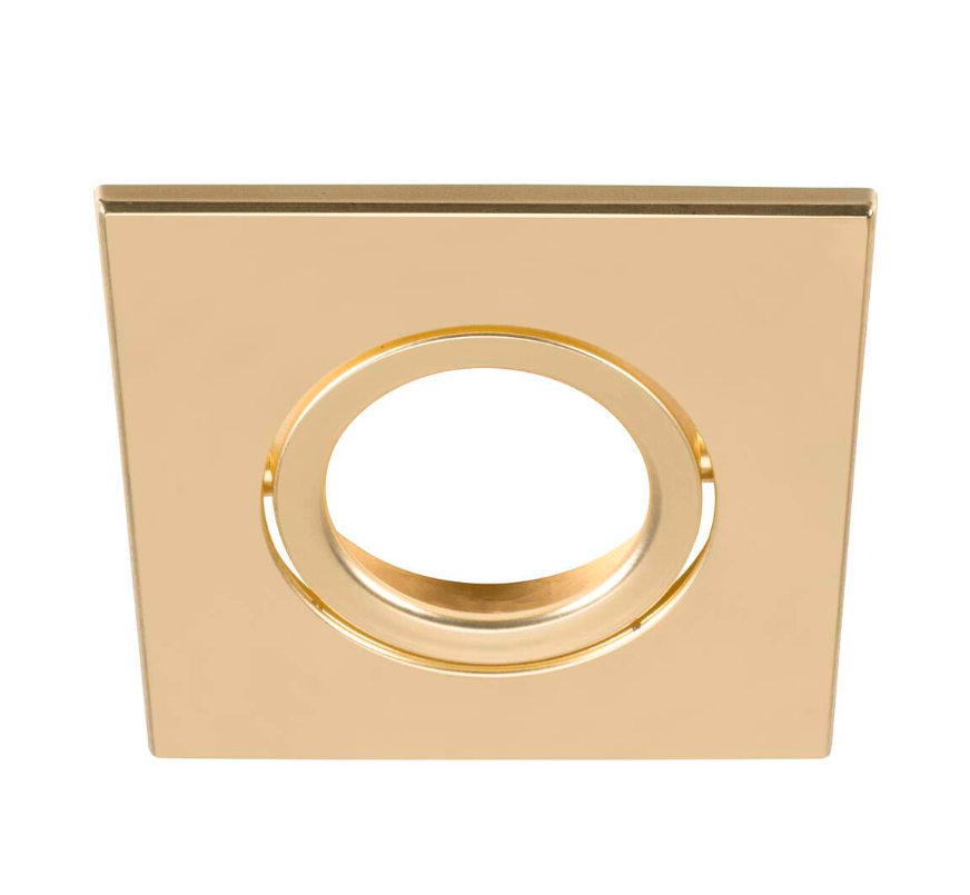 Copertura orientabile quadrata SLV Universal Downlight 8.8x8.8x0.35cm oro - 1007194 01