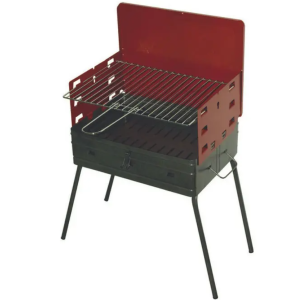 Barbecue a carbone fraschetti griglia 39x28cm rosso - 144335