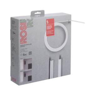 Canala angolare adesiva  15x32mm da 5m bianco - rs71503a