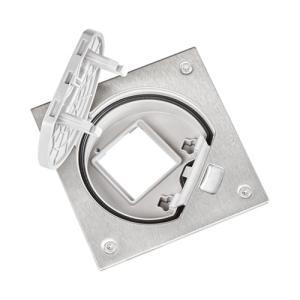 Porta meccanismo vuoto  per k45 acciaio - 12066/e23.ac