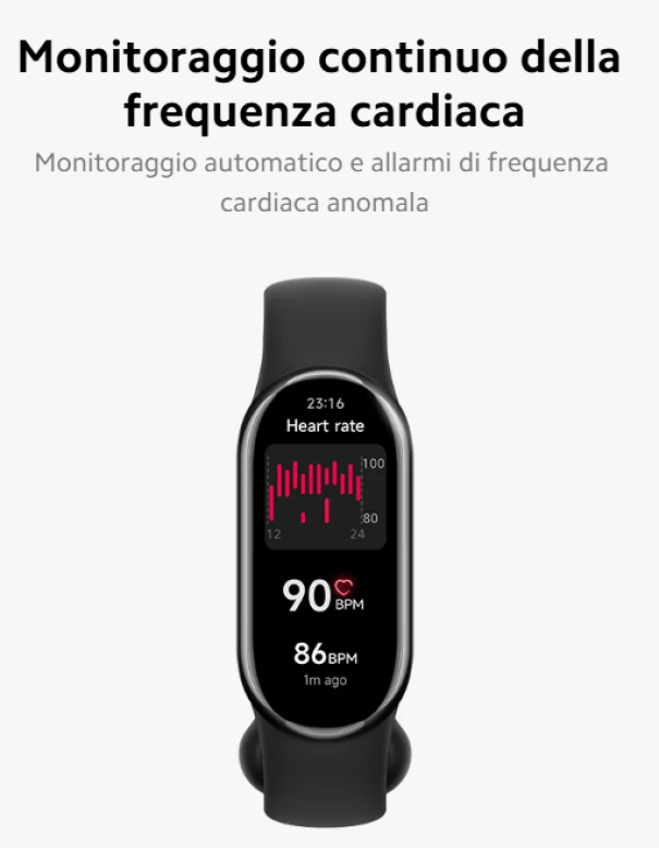 Smart Band 8 Xiaomi smart watch con Cinturino Intercambiabile - BHR7165GL 02