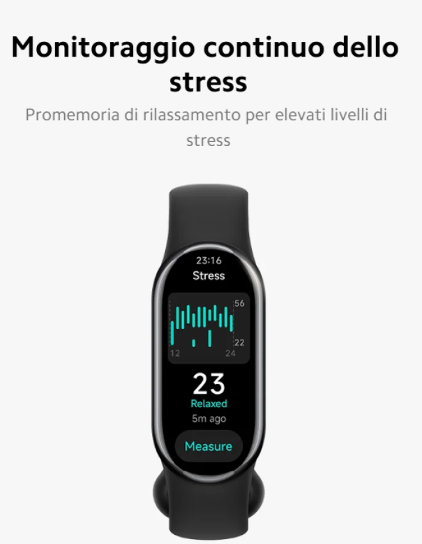 Smart Band 8 Xiaomi smart watch con Cinturino Intercambiabile - BHR7165GL 03