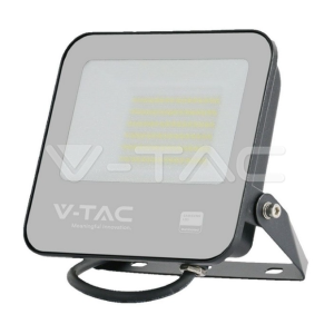Proiettore led  50w 6500k nero vt-44055 - 23600