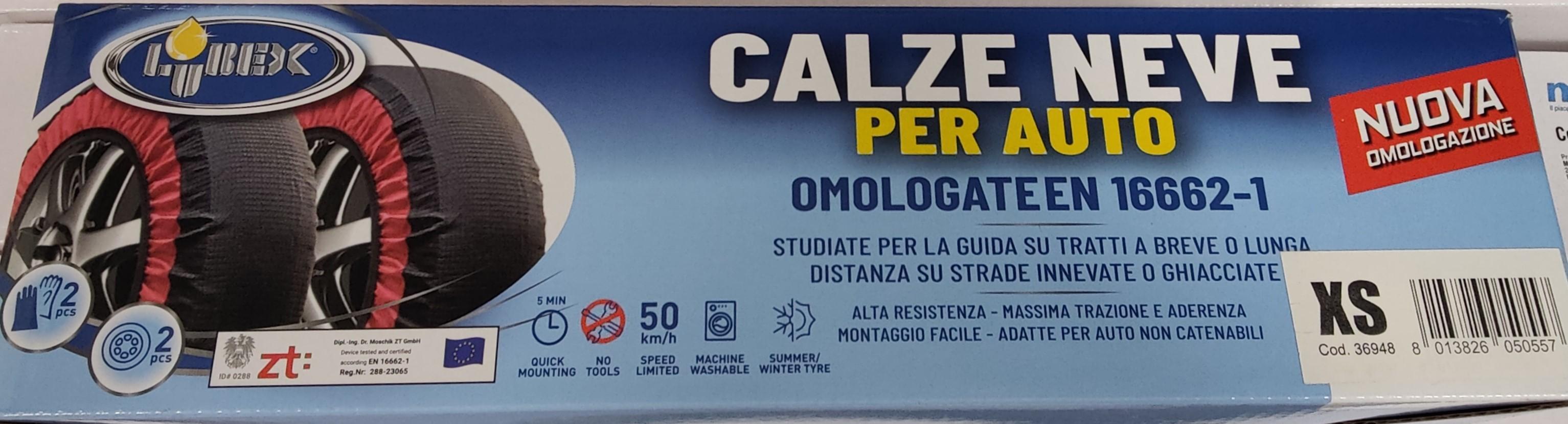 Calze da neve Lubex taglia XS - 36948 01