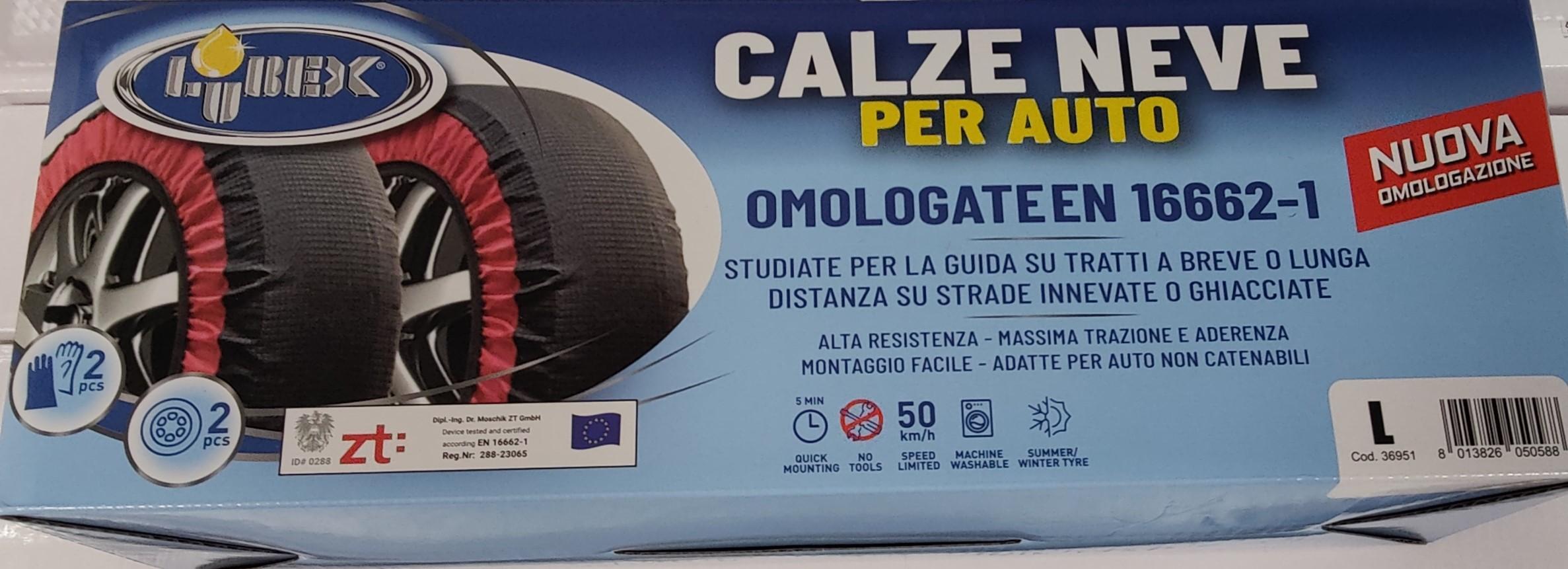 Calze da neve Lubex taglia L - 36951 01