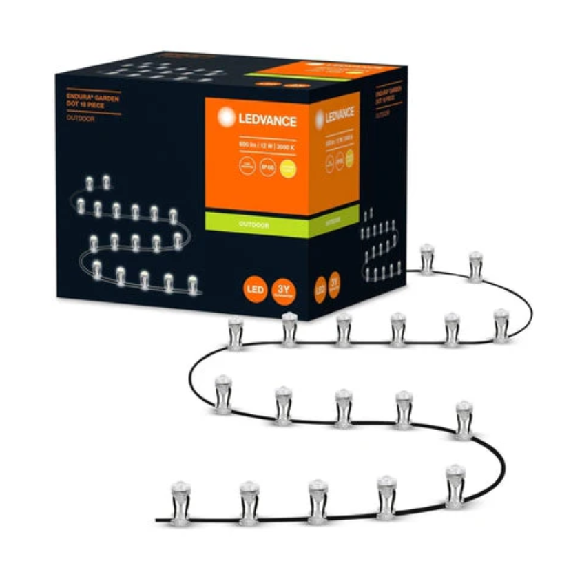 Segnapasso led Ledvance Endura Garden Dot 14W 3000K 18pz - LUM478473 01