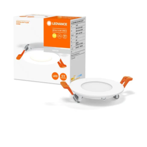 Faretto ad incasso led  downlight slim da 85mm 4.5w 3000k bianco - lum573055