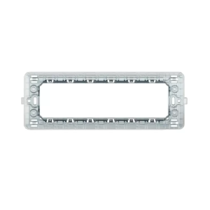 Supporto  joy 6 moduli bianco - 7007-b joy-s5006