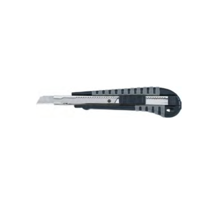 Taglierino  110x25mm lama da 9mm nero - 49015109