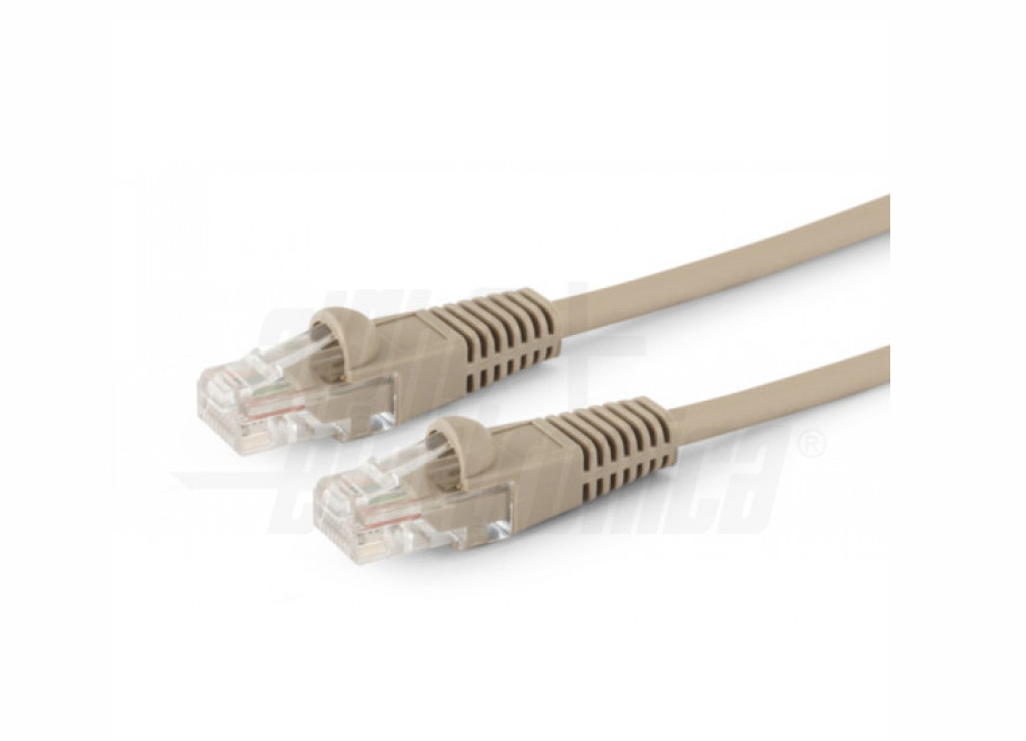 Cavo di rete U/UTP Alpha Elettronica cat 5e da 10m grigio - 95-707/10GB 01