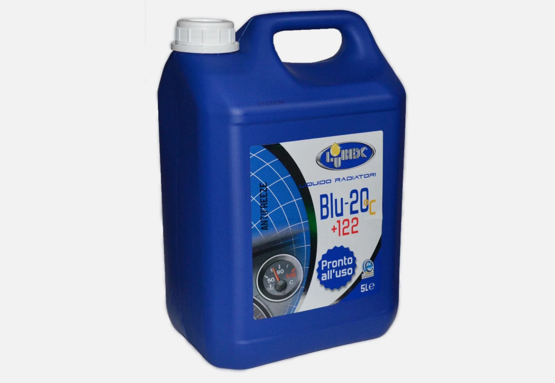tanica liquido radiatori antigelo blu lubex 5 litri pronto all uso