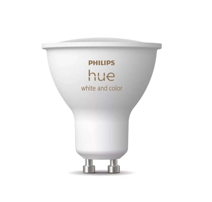 Lampadina led smart colorata Philips Hue attacco GU10 4.2W 2000-6500K - 22975400 02