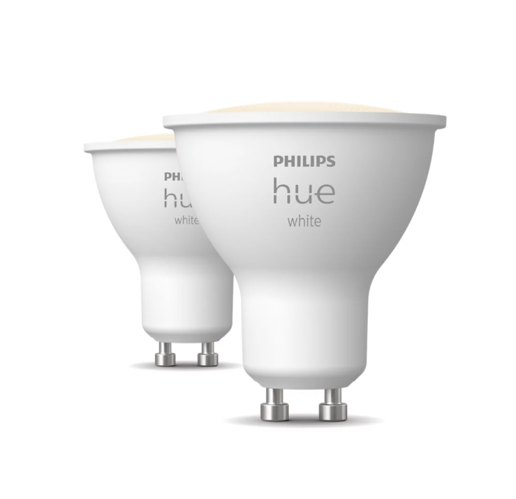 Lampadine led smart Philips Hue attacco GU10 2x4.2W 2700K 2pz - 23023100 01