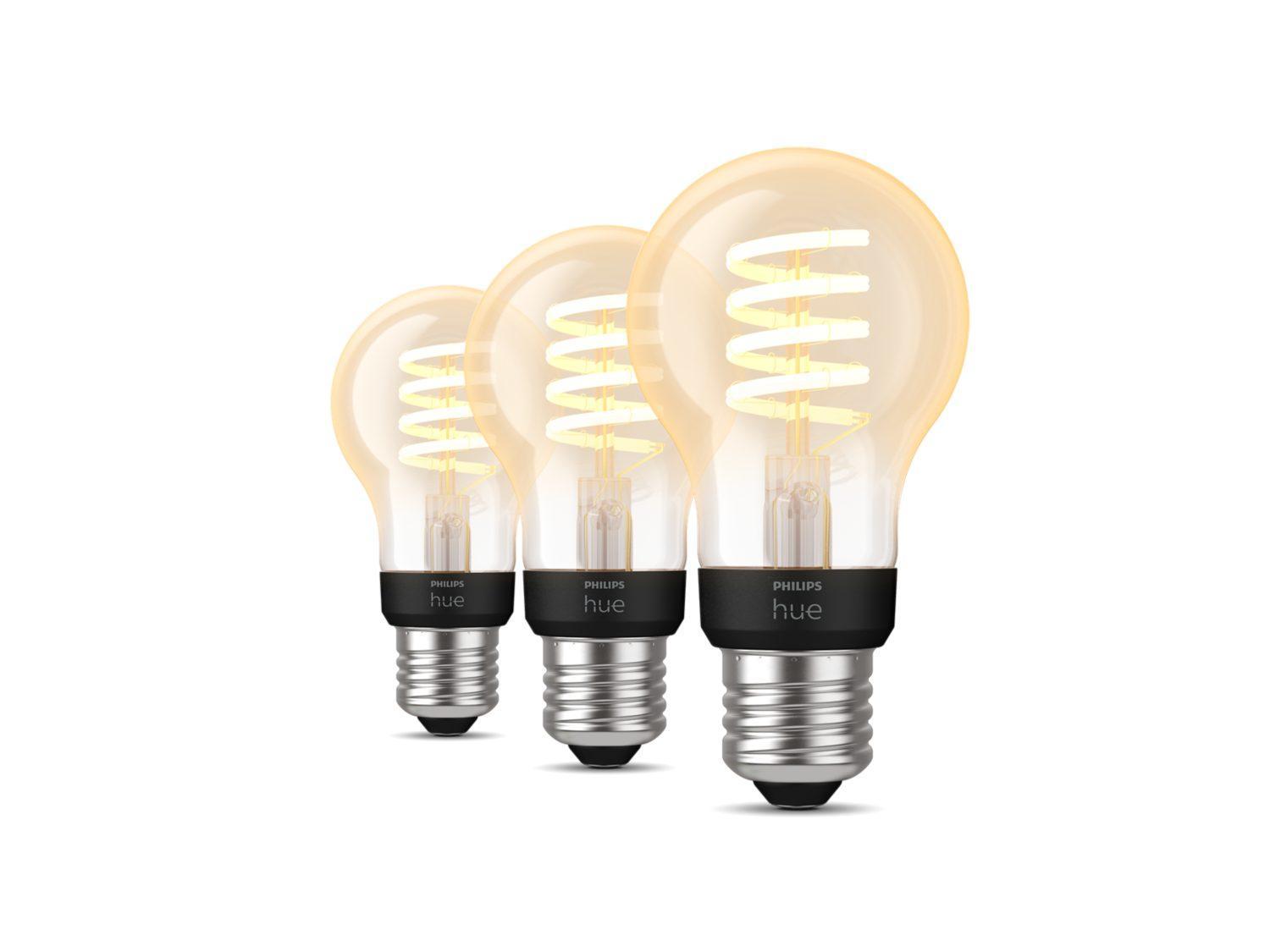 Lampadine led smart A60 Philips Hue attacco E27 7W 2200-4500K 3pz - 25826600 01