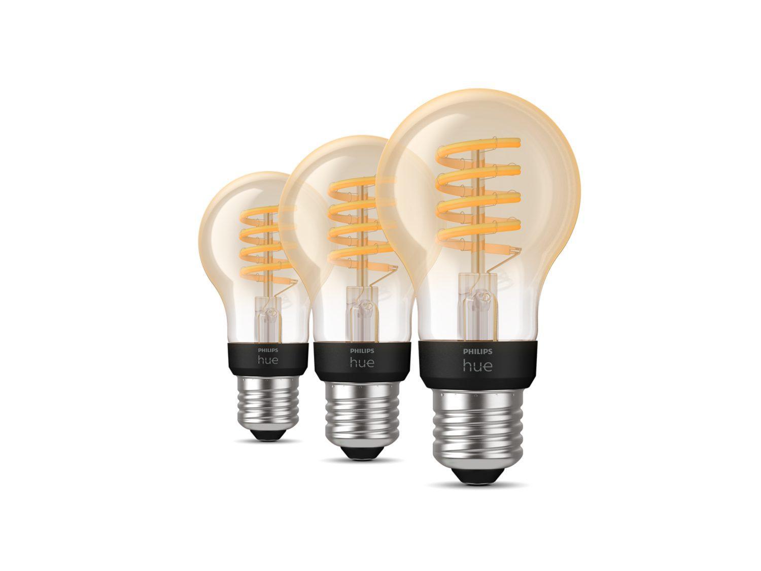 Lampadine led smart A60 Philips Hue attacco E27 7W 2200-4500K 3pz - 25826600 02