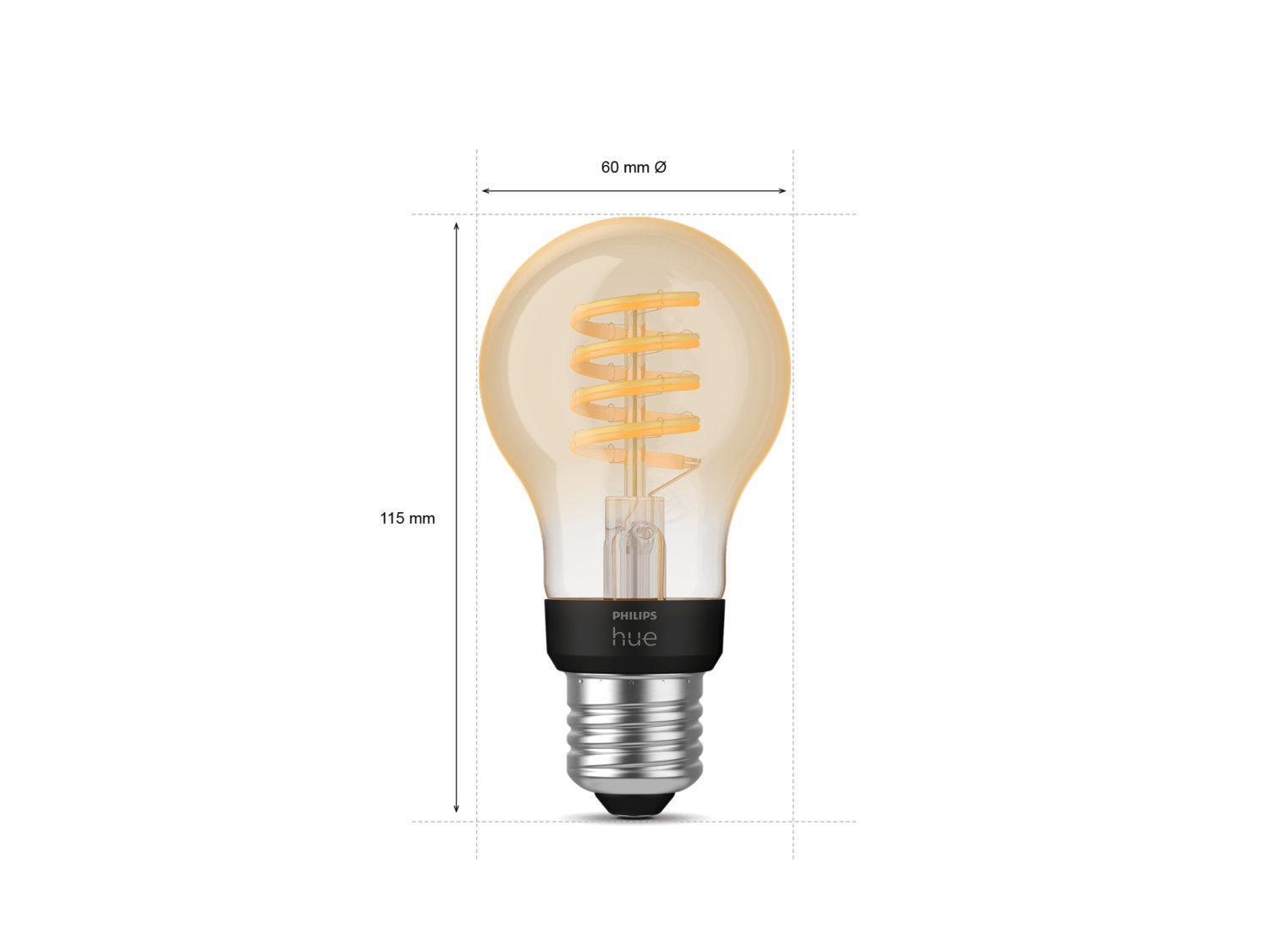 Lampadine led smart A60 Philips Hue attacco E27 7W 2200-4500K 3pz - 25826600 03