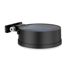 Lampada da parete led a energia solare con sensore  vynce 1.5w 2700k nero - 26562200