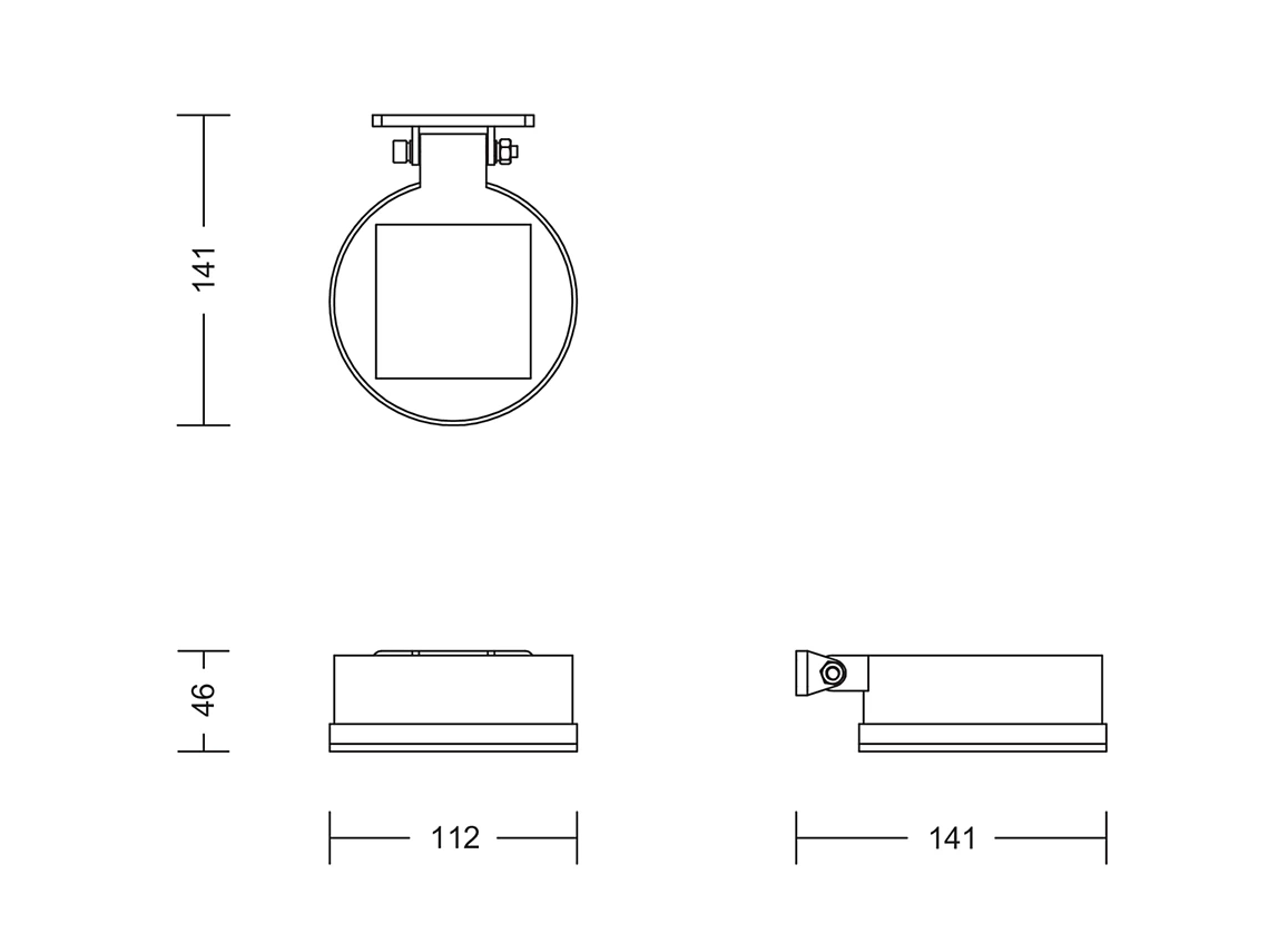 Lampada da parete led a energia solare con sensore Philips Vynce 1.5W 2700K nero - 26562200 02