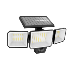 Lampada di emergenza led a energia solare  nysil security 8.7w 5000k nero - 26915600