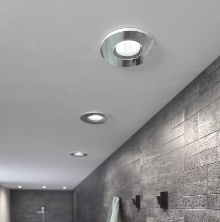 Faretti ad incasso led bluetooth dimmerabile Philips Hue Adore 3x4.2W 2200-6500K cromato 3pz - 31801400 05