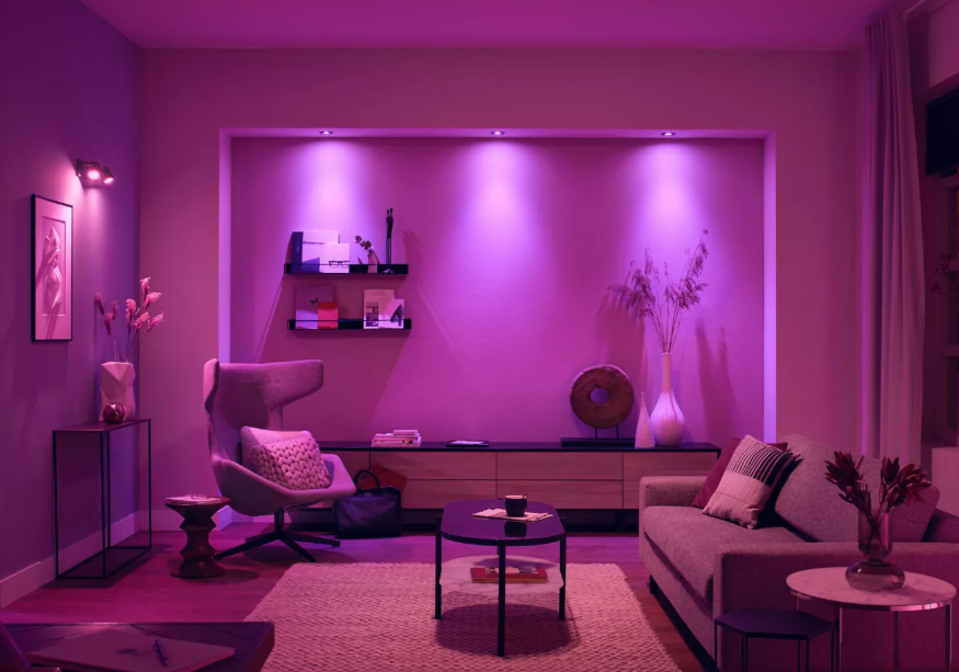 Faretti ad incasso led orientabili bluetooth Philips Hue Centura 3x5.7W 2000-6500K bianco 3pz - 31909700 04