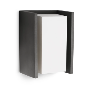 Applique da esterno antracite alluminio ip44  38580100 moderna