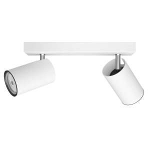 Faretto  da soffitto o parete kosipo 2 luci orientabile bianco -  43523000