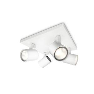 Spot  4xgu10 max 20w bianco - 530943112