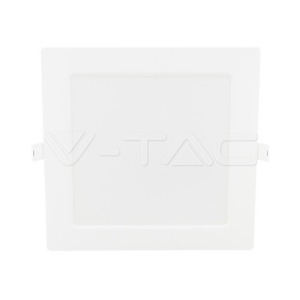 Pannello led quadrato  12w 3000k bianco vt-61012 - 10483