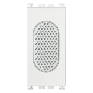 Suoneria  arké 1 modulo 12v ip40 bianco - 19370.sr.b