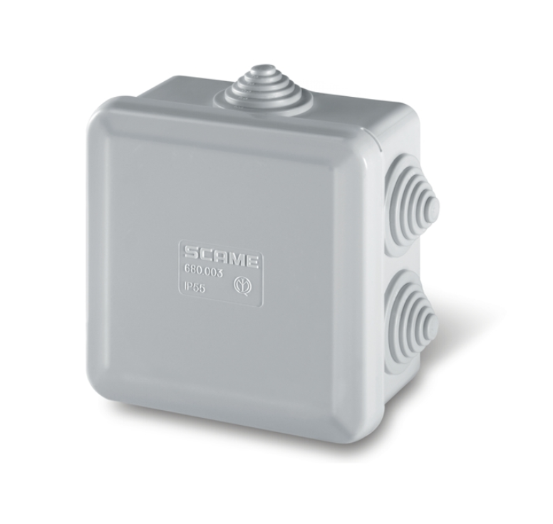 Kit scatole di derivazione Scame grigio 73pz - 686.KIT-001 01