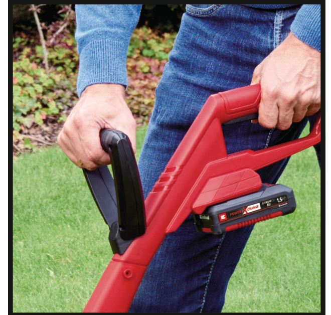 Tagliabordi a batteria Einhell GC-CT 18/24 Li P 18V 1.5Ah rosso - 3411102 05