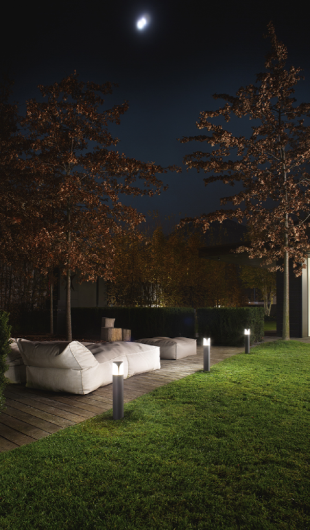 Paletto Gea Luce 1xE27 max 18W antracite - GES731 03