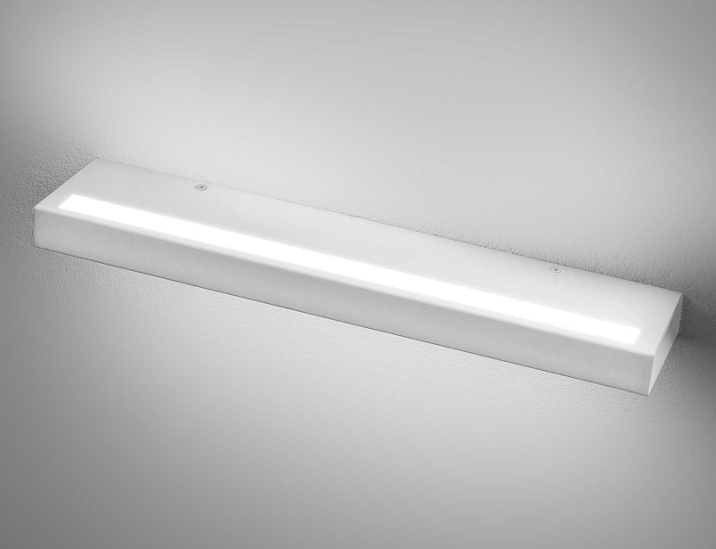 Lampada da parete led Gea Luce 22+22W 3000K bianco - GAP524 01