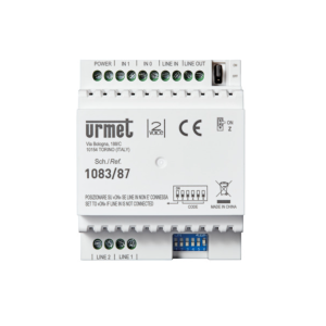 Interfaccia Citotelefonica TEMA AA-11 RT – Per Citofoni A 4/5 Fili, Fino A 3 Interni, 1 Relè Apriporta + 2 Ausiliari, Montaggio DIN