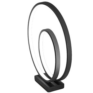 Lampada da terra led a piantana  ritmo 93w 3000k nero - 6648nlc