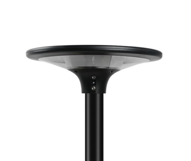 Testa palo led ad energia solare Velamp Spielberg 20W 4000K nero - SL608 02