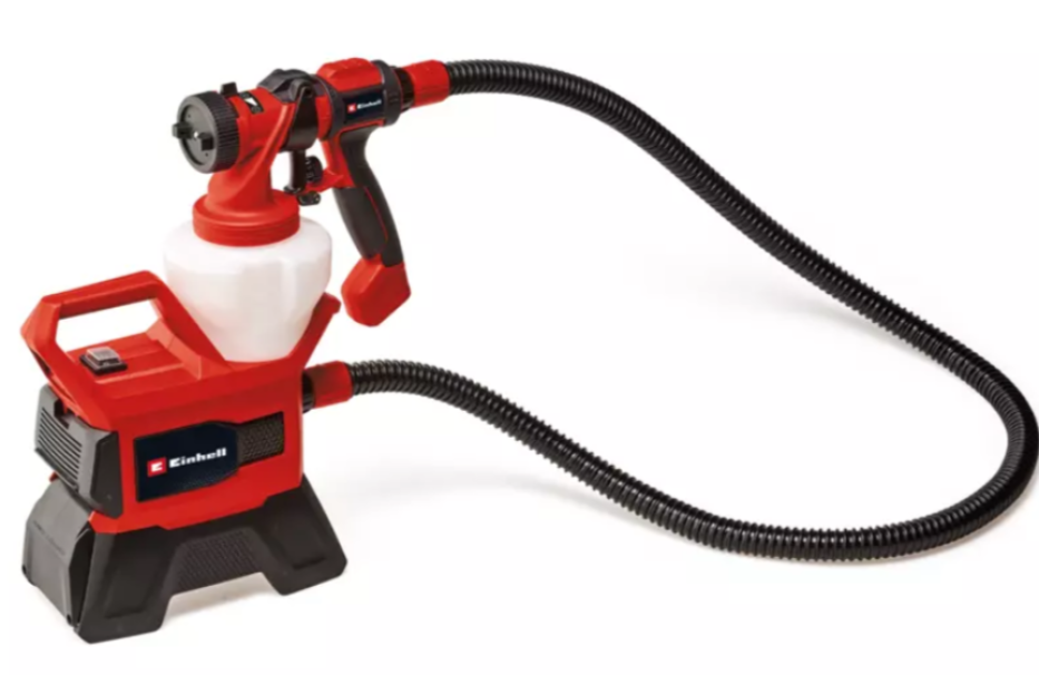 Pistola a spruzzo per pittura a batteria Einhell TE-SY 18/90 Li-Solo max 1200ml - 4260040 01