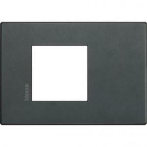 Axolute air placca 2 moduli colore eclipse hw4819xn