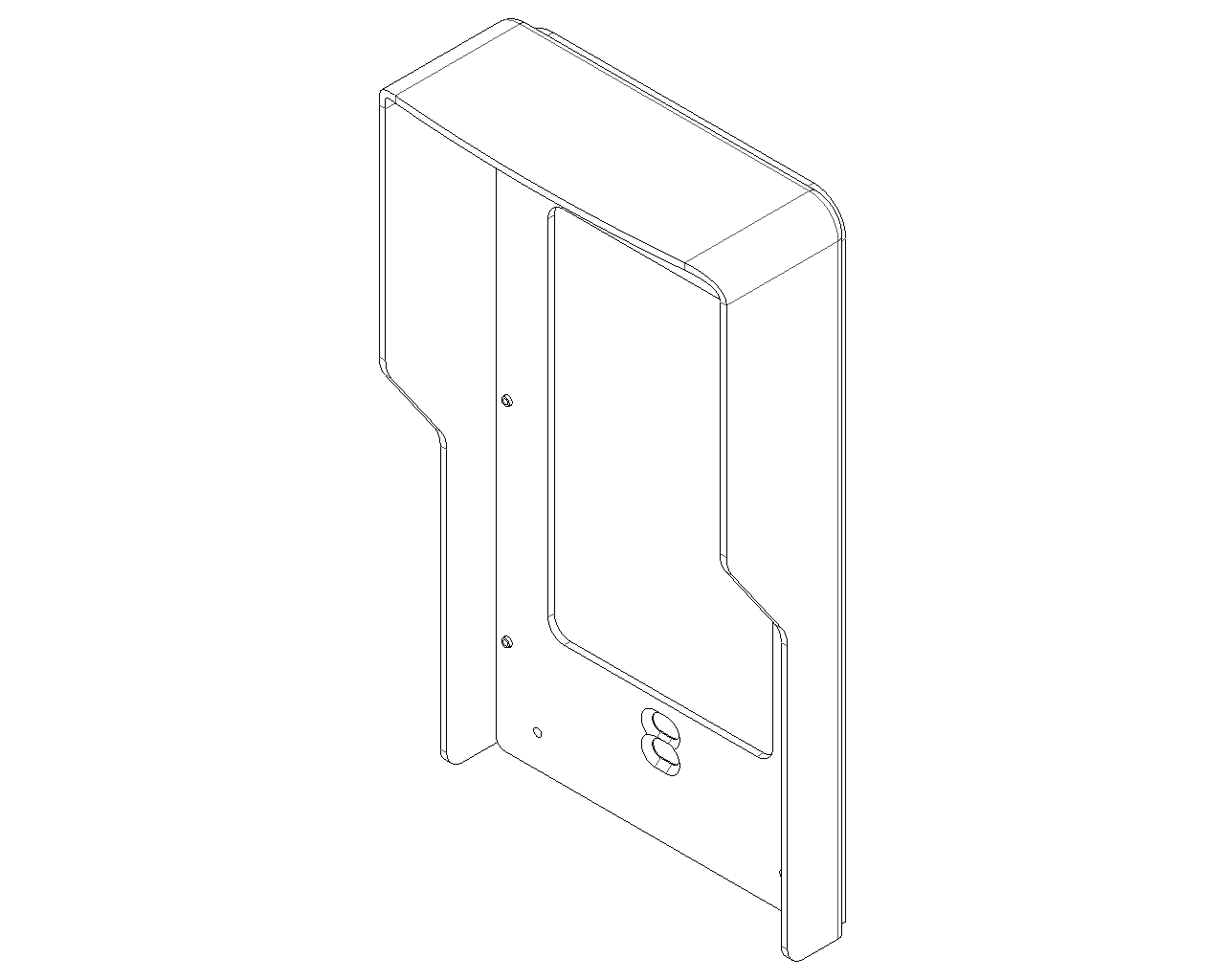 Cornice parapioggia Vimar per targa Roxie 40170 installazione a parete o su scatole da incasso 1M  - 40177 02